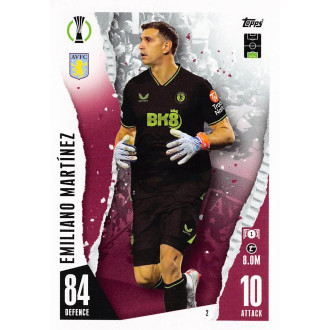 Champions League - Martinez Emiliano - 2023-24 Topps Match Attax UCL No.2