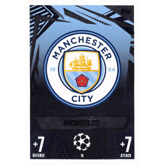 Champions League - Znak Manchester City - 2023-24 Topps Match Attax UCL No.10