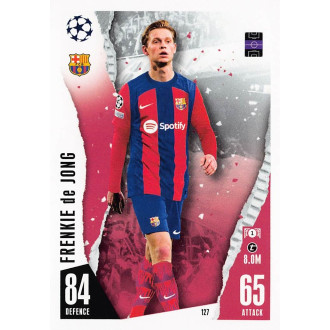 Champions League - de Jong Frenkie - 2023-24 Topps Match Attax UCL No.127
