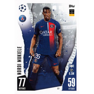 Champions League - Mukiele Nordi - 2023-24 Topps Match Attax UCL No.177