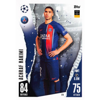 Champions League - Hakimi Achraf - 2023-24 Topps Match Attax UCL No.179