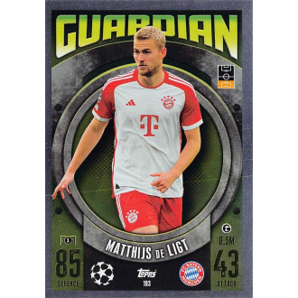 Champions League - de Ligt Matthijs - 2023-24 Topps Match Attax UCL No.193