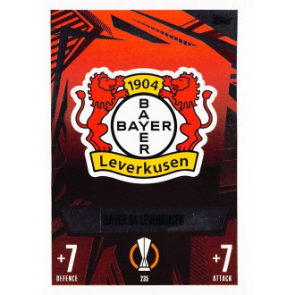 Champions League - Znak Bayer 04 Leverkusen - 2023-24 Topps Match Attax UCL No.235