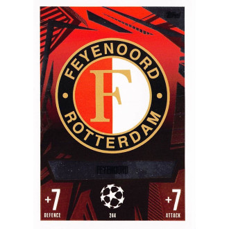 Champions League - Znak Feyenoord - 2023-24 Topps Match Attax UCL No.244