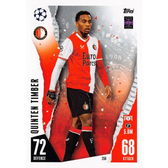 Champions League - Timber Quinten - 2023-24 Topps Match Attax UCL No.250
