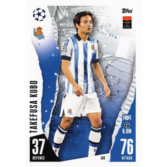 Champions League - Kubo Takefusa - 2023-24 Topps Match Attax UCL No.306