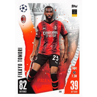 Champions League - Tomori Fikayo - 2023-24 Topps Match Attax UCL No.346