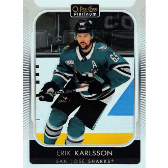 Paralelní karty - Karlsson Erik - 2021-22 O-Pee-Chee Platinum Rainbow No.11