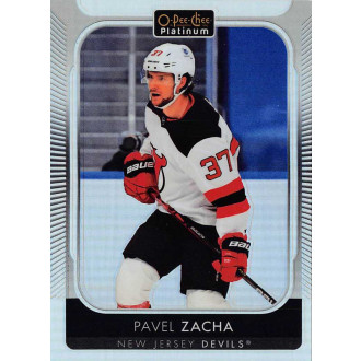 Paralelní karty - Zacha Pavel - 2021-22 O-Pee-Chee Platinum Rainbow No.142
