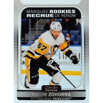 Paralelní karty - Zohorna Radim - 2021-22 O-Pee-Chee Platinum Marquee Rookies Rainbow No.230