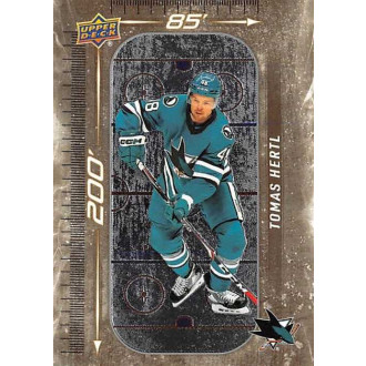 Insertní karty - Hertl Tomas - 2023-24 Upper Deck 200’ x 85’ Gold No.46