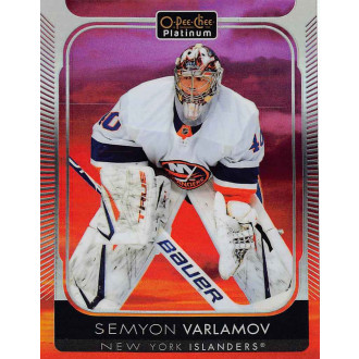 Paralelní karty - Varlamov Semyon - 2021-22 O-Pee-Chee Platinum Sunset No.122