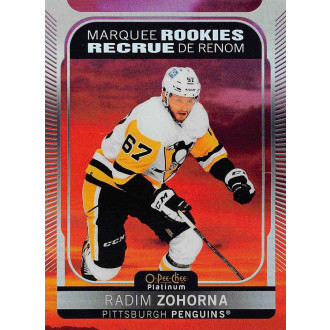 Paralelní karty - Zohorna Radim - 2021-22 O-Pee-Chee Platinum Marquee Rookies Sunset No.230