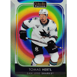 Paralelní karty - Hertl Tomáš - 2021-22 O-Pee-Chee Platinum Rainbow Color Wheel No.26
