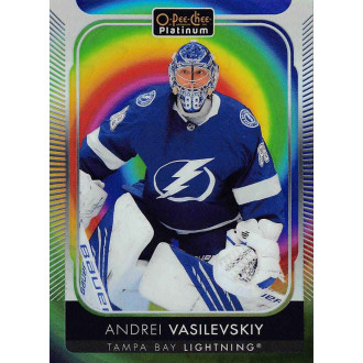 Paralelní karty - Vasilevskiy Andrei - 2021-22 O-Pee-Chee Platinum Rainbow Color Wheel No.33