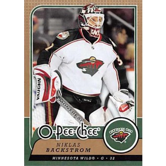 Řadové karty - Backstrom Niklas - 2008-09 O-Pee-Chee No.27