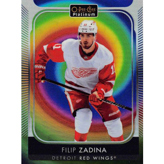 Paralelní karty - Zadina Filip - 2021-22 O-Pee-Chee Platinum Rainbow Color Wheel No.145