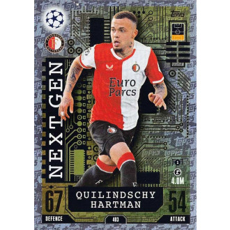 Champions League - Hartman Quilindschy - 2023-24 Topps Match Attax UCL No.403