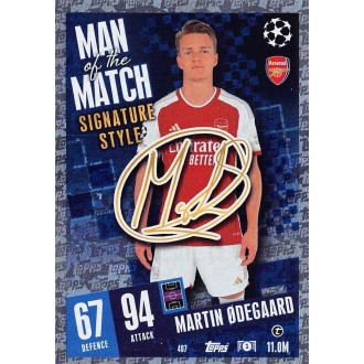 Champions League - Ødegaard Martin - 2023-24 Topps Match Attax UCL No.407