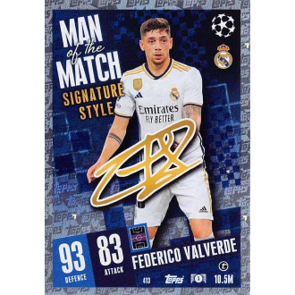 Champions League - Valverde Federico - 2023-24 Topps Match Attax UCL No.413