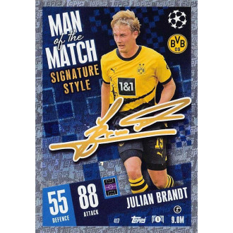 Champions League - Brandt Julian - 2023-24 Topps Match Attax UCL No.417
