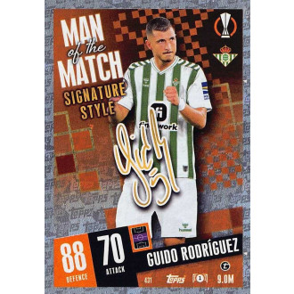 Champions League - Rodríguez Guido - 2023-24 Topps Match Attax UCL No.431