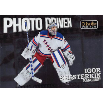 Insertní karty - Shesterkin Igor - 2022-23 O-Pee-Chee Platinum Photo Driven No.PD4