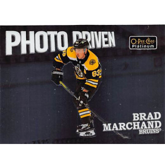 Insertní karty - Marchand Brad - 2022-23 O-Pee-Chee Platinum Photo Driven No.PD6
