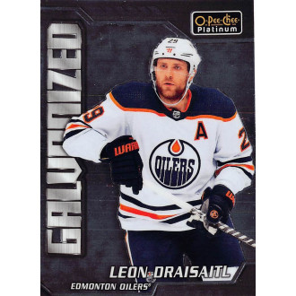 Insertní karty - Draisaitl Leon - 2022-23 O-Pee-Chee Platinum Galvanized No.G3