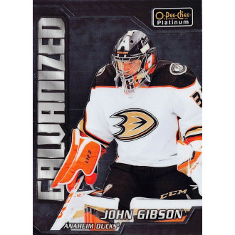 Insertní karty - Gibson John - 2022-23 O-Pee-Chee Platinum Galvanized No.G10