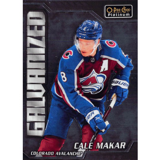 Insertní karty - Makar Cale - 2022-23 O-Pee-Chee Platinum Galvanized No.G20