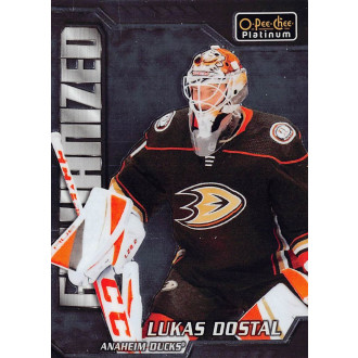 Insertní karty - Dostál Lukáš - 2022-23 O-Pee-Chee Platinum Galvanized No.G24
