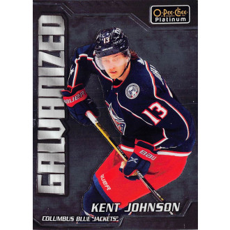 Insertní karty - Johnson Kent - 2022-23 O-Pee-Chee Platinum Galvanized No.G25