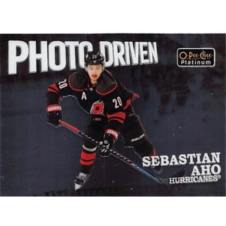 Insertní karty - Aho Sebastian - 2022-23 O-Pee-Chee Platinum Photo Driven No.PD5