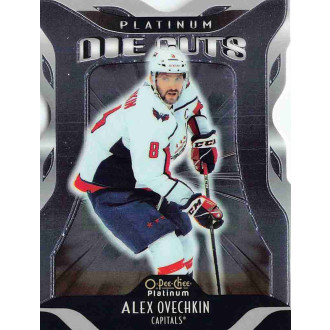 Insertní karty - Ovechkin Alex - 2021-22 O-Pee-Chee Platinum Platinum Die Cuts No.DC5