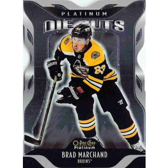 Insertní karty - Marchand Brad - 2021-22 O-Pee-Chee Platinum Platinum Die Cuts No.DC12