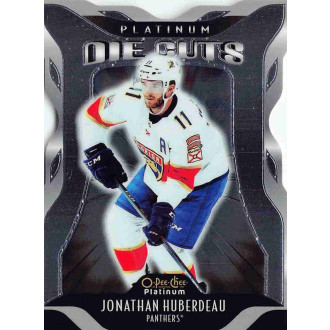 Insertní karty - Huberdeau Jonathan - 2021-22 O-Pee-Chee Platinum Platinum Die Cuts No.DC15