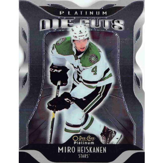 Insertní karty - Heiskanen Miro - 2021-22 O-Pee-Chee Platinum Platinum Die Cuts No.DC18
