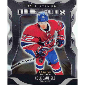Insertní karty - Caufield Cole - 2021-22 O-Pee-Chee Platinum Platinum Die Cuts No.DC22
