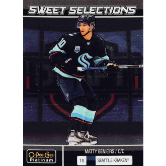 Insertní karty - Beniers Matty - 2022-23 O-Pee-Chee Platinum Sweet Selections No.SS2