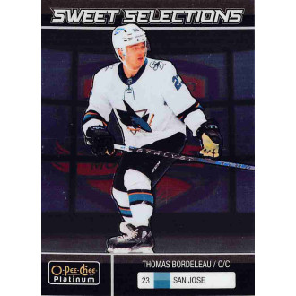 Insertní karty - Bordeleau Thomas - 2022-23 O-Pee-Chee Platinum Sweet Selections No.SS14