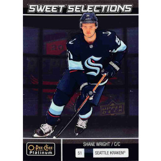 Insertní karty - Wright Shane - 2022-23 O-Pee-Chee Platinum Sweet Selections No.SS15