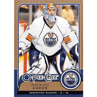 Řadové karty - Garon Mathieu - 2008-09 O-Pee-Chee No.144