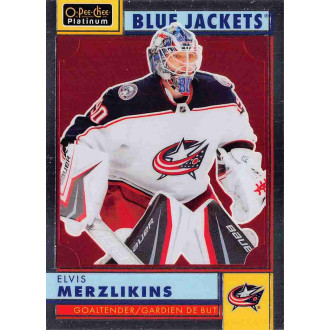 Insertní karty - Merzlikins Elvis - 2022-23 O-Pee-Chee Platinum Retro No.R57