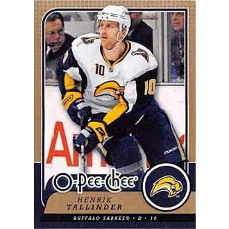 Řadové karty - Tallinder Henrik - 2008-09 O-Pee-Chee No.165