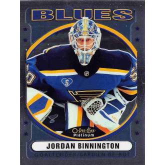 Insertní karty - Binnington Jordan - 2021-22 O-Pee-Chee Platinum Retro No.R50