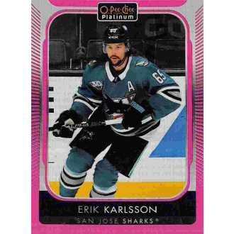 Paralelní karty - Karlsson Erik - 2021-22 O-Pee-Chee Platinum Matte Pink No.11