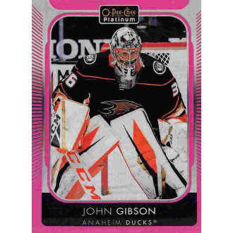 Paralelní karty - Gibson John - 2021-22 O-Pee-Chee Platinum Matte Pink No.17