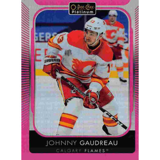 Paralelní karty - Gaudreau Johnny - 2021-22 O-Pee-Chee Platinum Matte Pink No.37