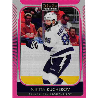 Paralelní karty - Kucherov Nikita - 2021-22 O-Pee-Chee Platinum Matte Pink No.102